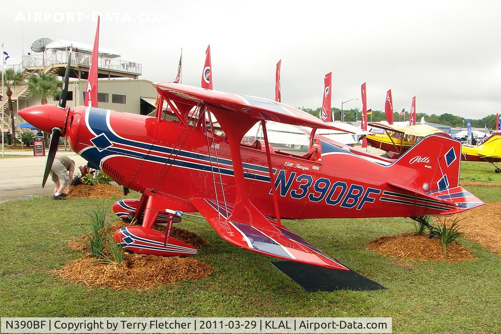 N390BF, Aviat Pitts S-2C Special C/N 6086, 2011 Sun 'n' Fun Static Display