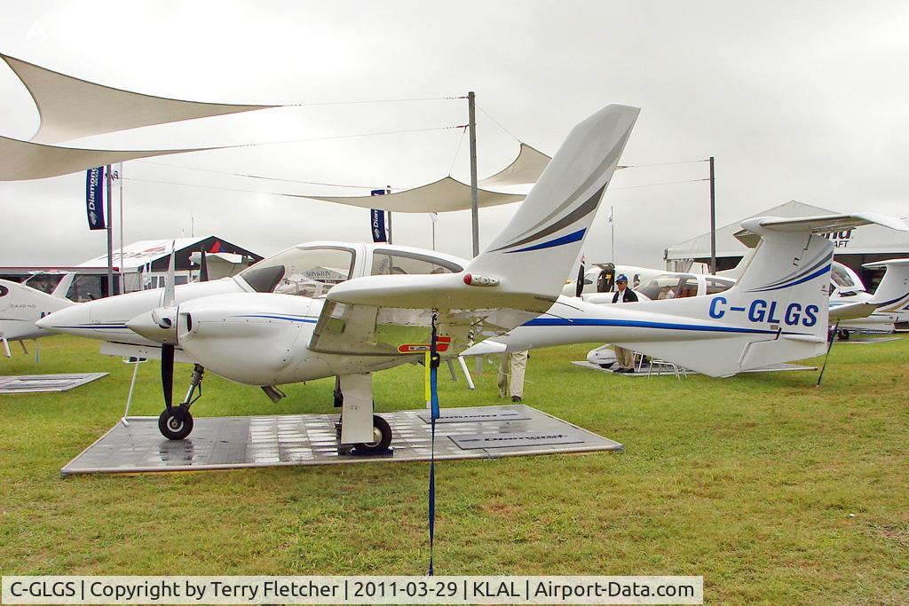 C-GLGS, 2006 Diamond DA-42 Twin Star C/N 42.090, 2011 Sun 'n' Fun Static Display