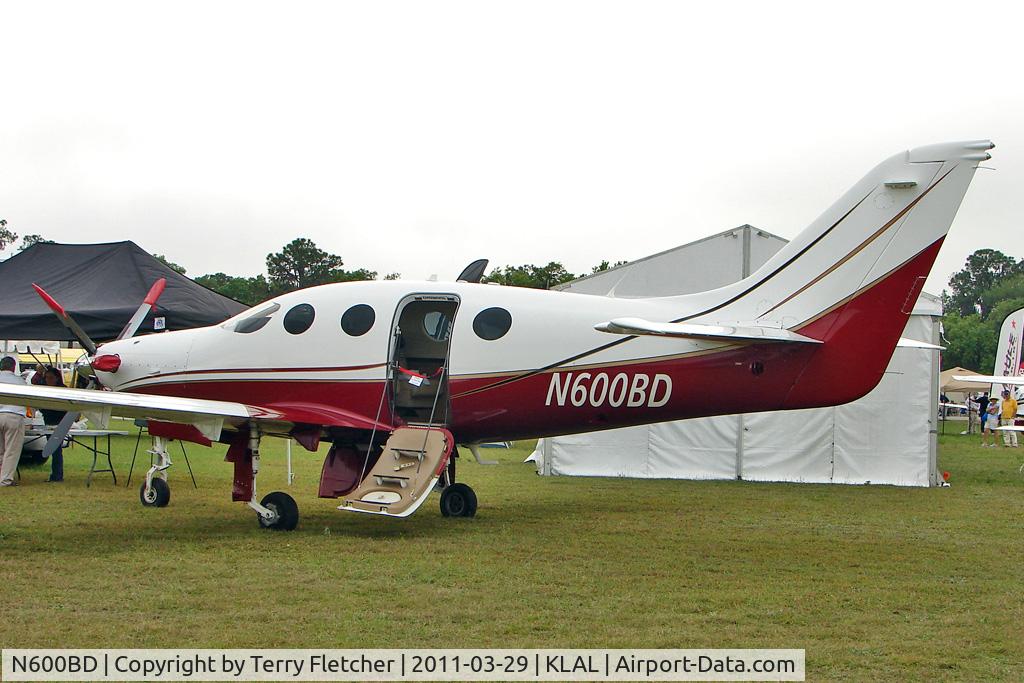 N600BD, 2008 AIR Epic LT C/N 019, 2011 Sun 'n' Fun Static Display