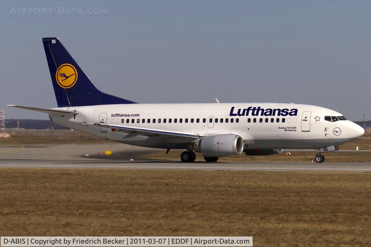 D-ABIS, 1991 Boeing 737-530 C/N 24942, departure via RW18W