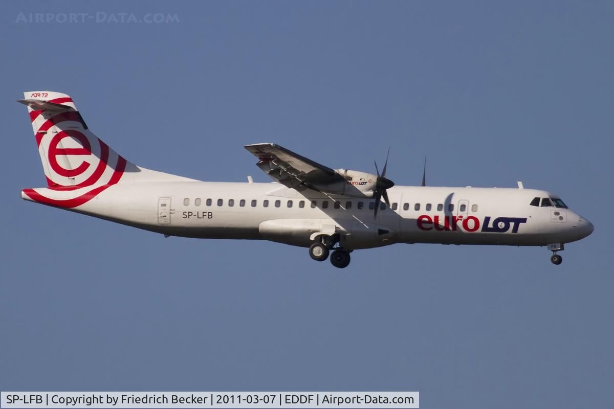 SP-LFB, 1991 ATR 72-202(F) C/N 265, on final