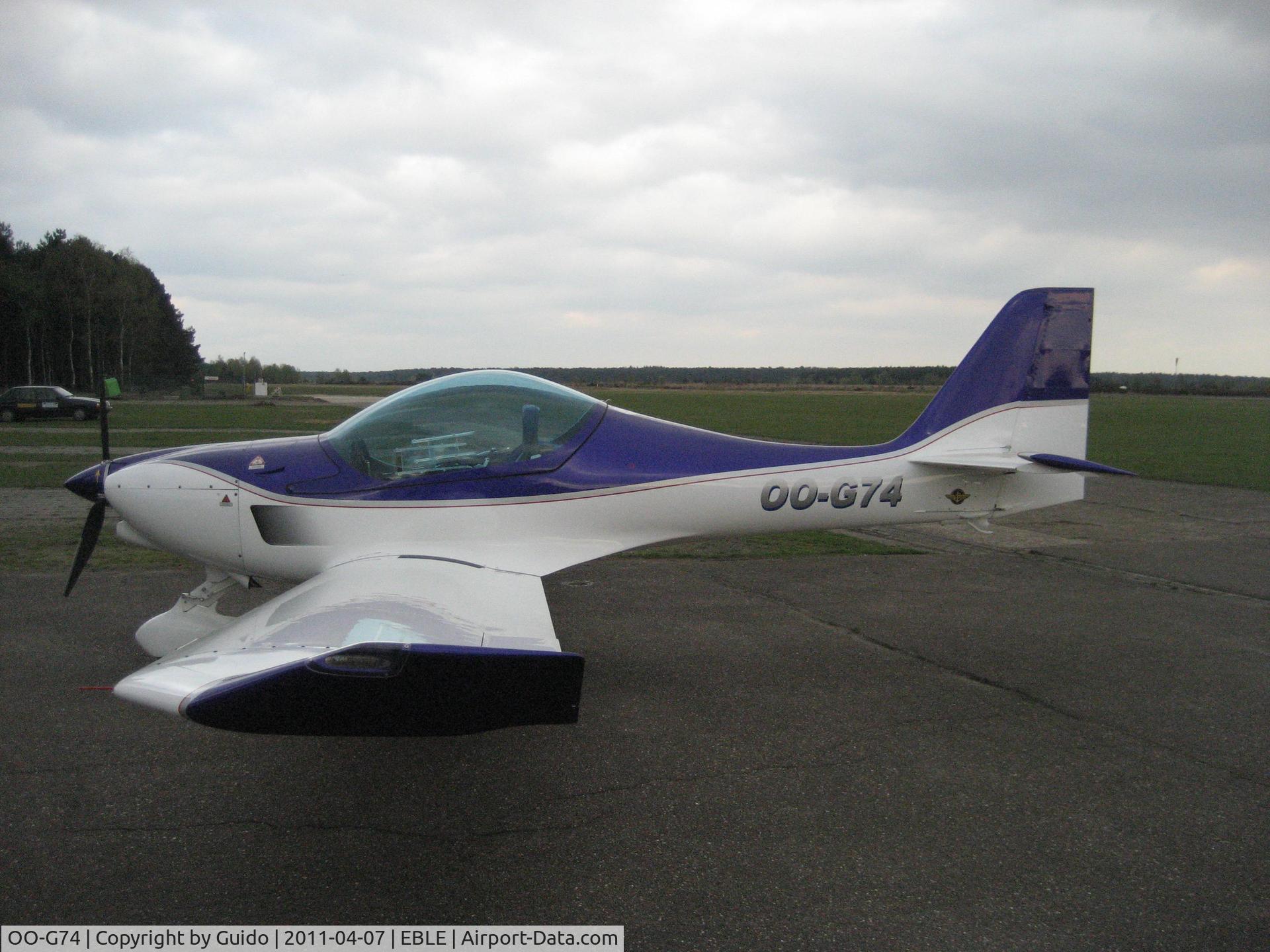 OO-G74, 2003 B & F Technik FK-14B Polaris C/N 019, FK-14 Polaris
Serial number 19
Belgian immatriculation  OO-G74