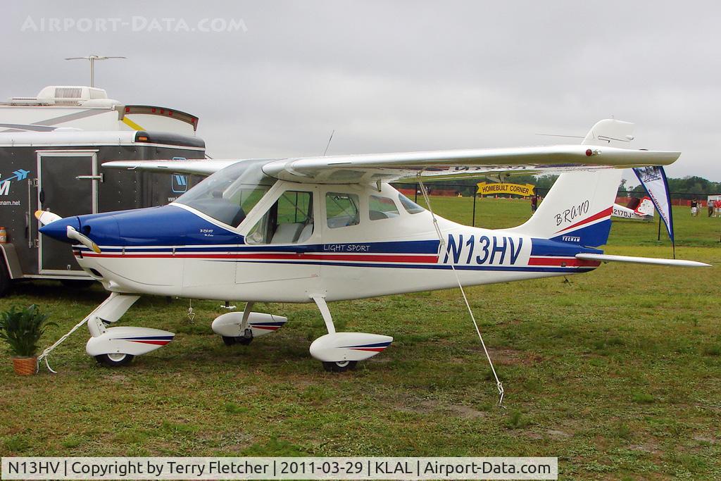 N13HV, 2008 Tecnam P-2004 Bravo C/N 128, 2011 Sun n Fun Static Display