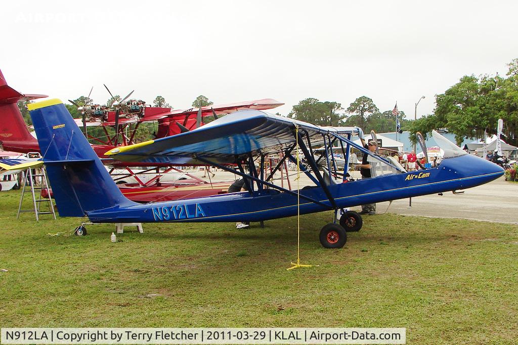 N912LA, Lockwood Aircam C/N AC138, 2011 Sun n Fun Static Display