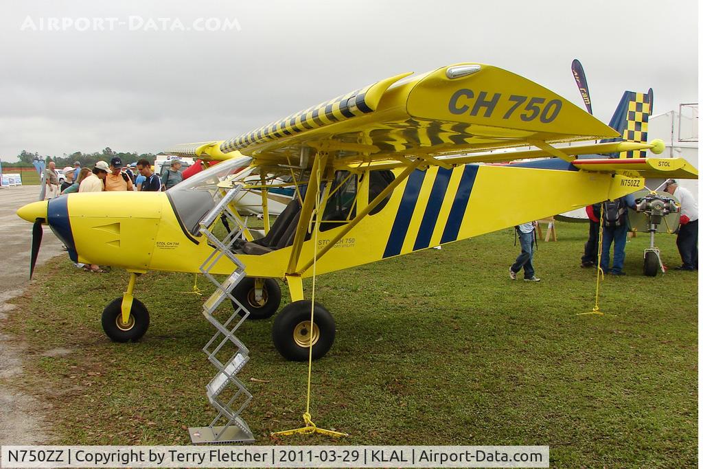 N750ZZ, 2007 Zenith STOL CH-750 C/N 7-6640, 2011 Sun n Fun Static Display