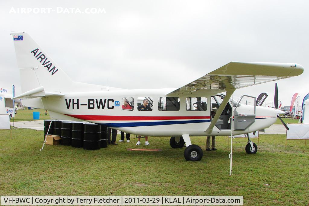 VH-BWC, Gippsland GA-8 Airvan C/N GA8-10-156, 2011 Sun n Fun Static Display