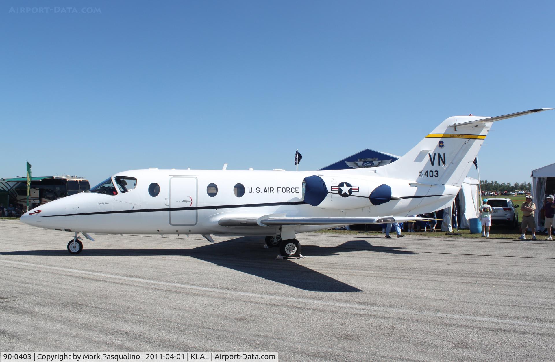 90-0403, 1990 Beechcraft T-1A Jayhawk C/N TT-9, Raytheon T-1A