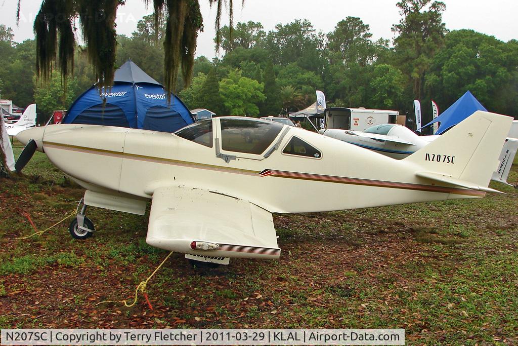 N207SC, 1985 Stoddard-Hamilton Glasair SH-2 C/N 207, 2011 Sun n Fun Static Display
