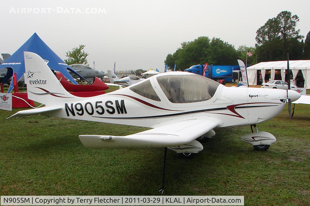 N905SM, Evektor-Aerotechnik Sportstar Max C/N 20101306, 2011 Sun n Fun Static Display