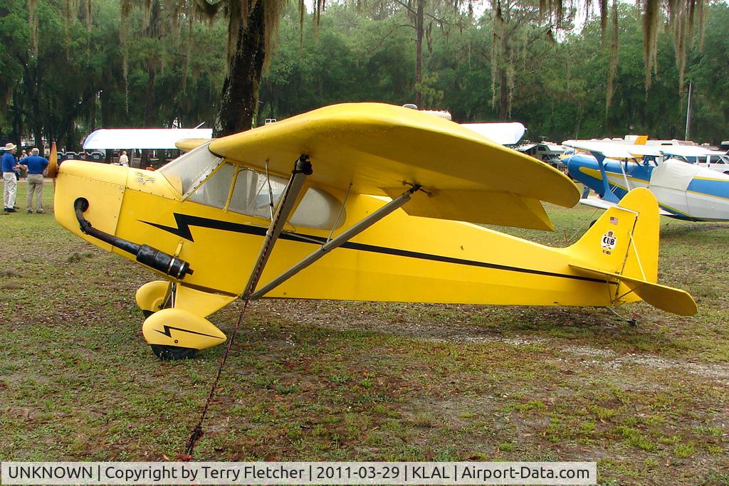 UNKNOWN, Miscellaneous Various C/N unknown, 2011 Sun n Fun Static Display - unmarked Cub - anyone any ideas on Serial No - please e-mail me