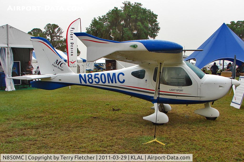 N850MC, Flight Design MC C/N A-08-03-02, 2011 Sun n Fun Static Display