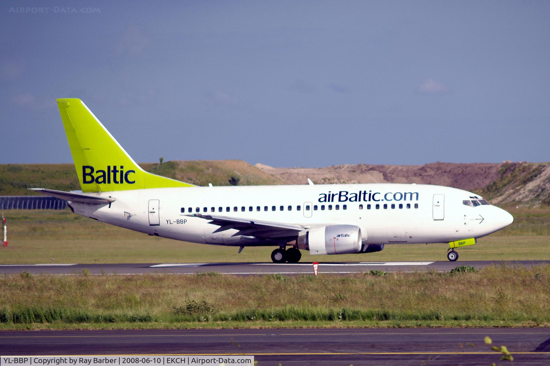 YL-BBP, 1992 Boeing 737-522 C/N 26688, Boeing 737-522 [26688] (Air Baltic) Copenhagen-Kastrup 10/06/2008
