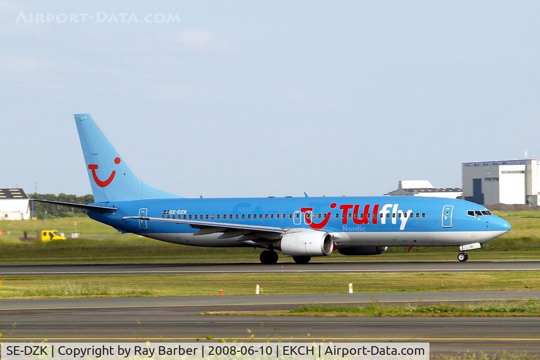 SE-DZK, 2000 Boeing 737-804 C/N 28231, Boeing 737-804 [28231] (TUIfly Nordic) Copenhagen-Kastrup 10/06/2008.