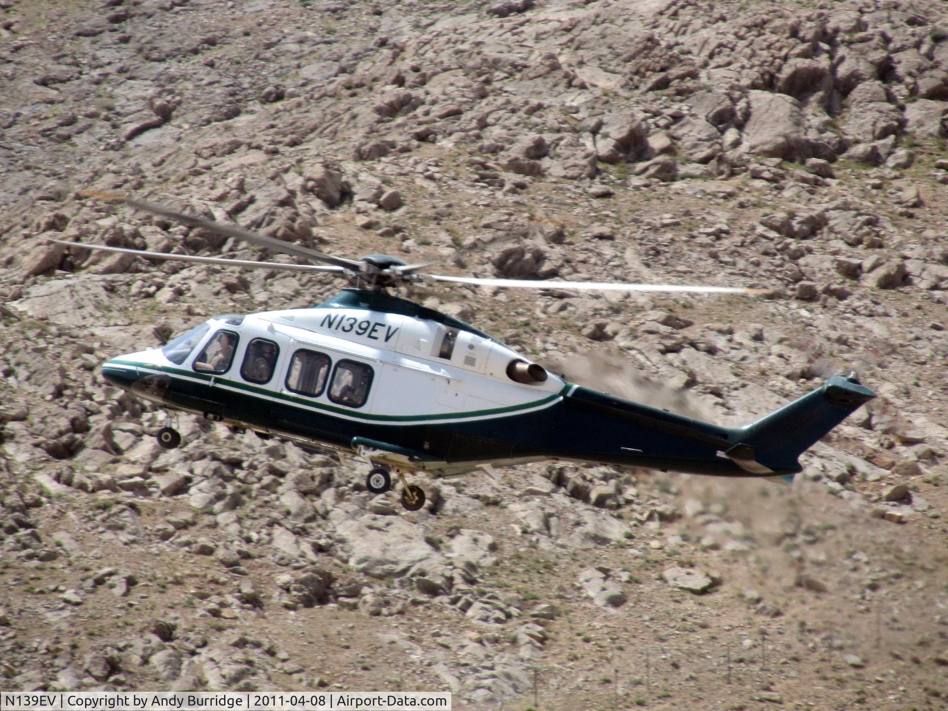 N139EV, 2005 Agusta AB139 C/N 31006, On final approach to Forward Oerating Base Mirwais in central Afghanistan highlands