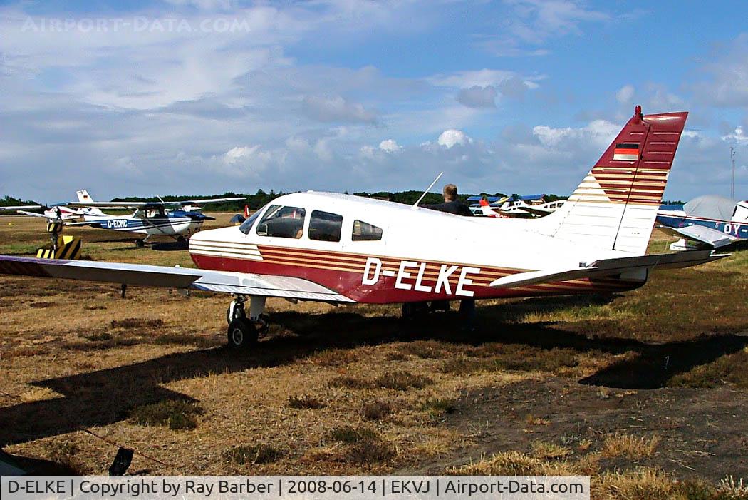 D-ELKE, Piper PA-28-161 C/N 2816062, Piper PA-28-161 Warrior II [2816062] Stauning~OY 14/06/2008