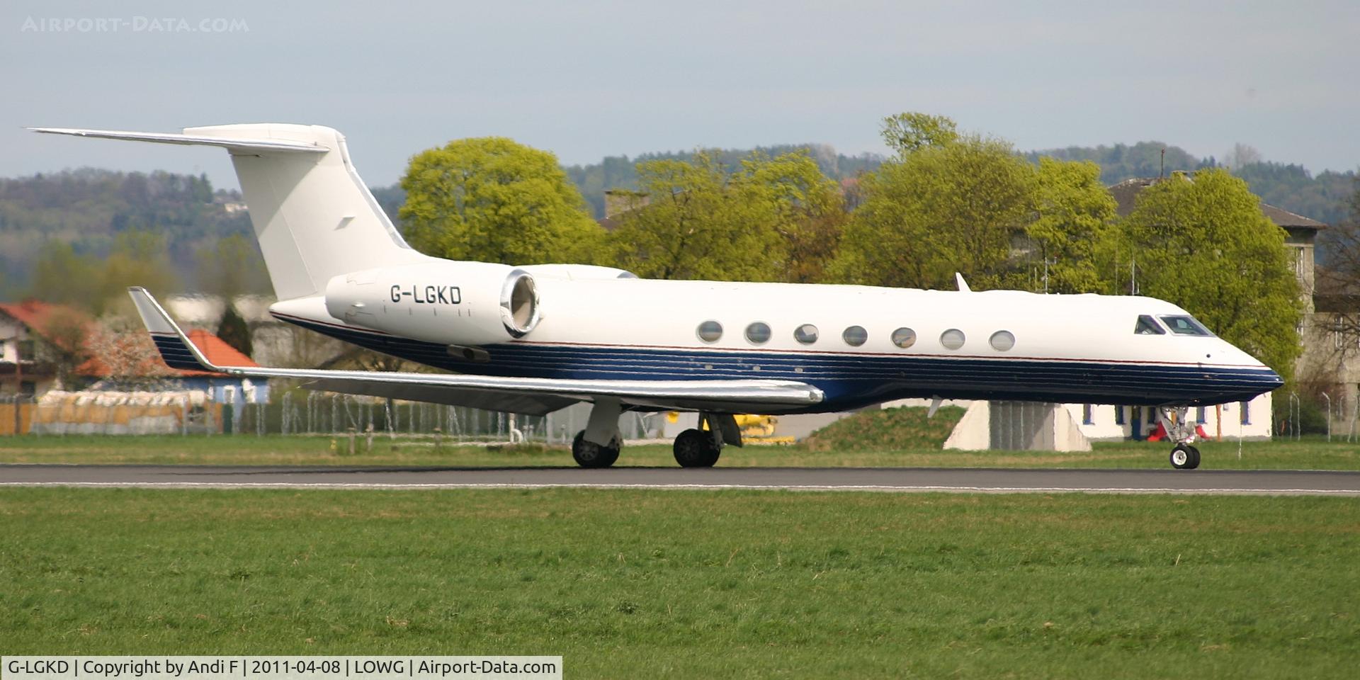 G-LGKD, 2007 Gulfstream Aerospace GV-SP (G550) C/N 5172, Tag Aviation Gulfstream G550