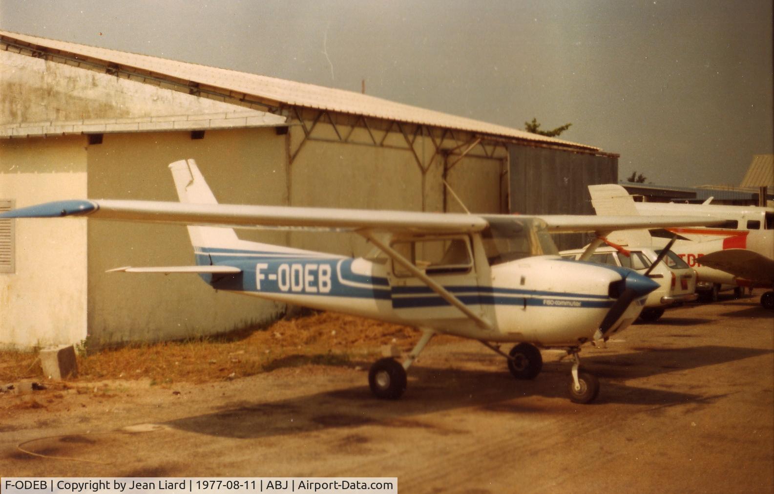F-ODEB, Reims F150M C/N 1332, The first line in my fly-book …
