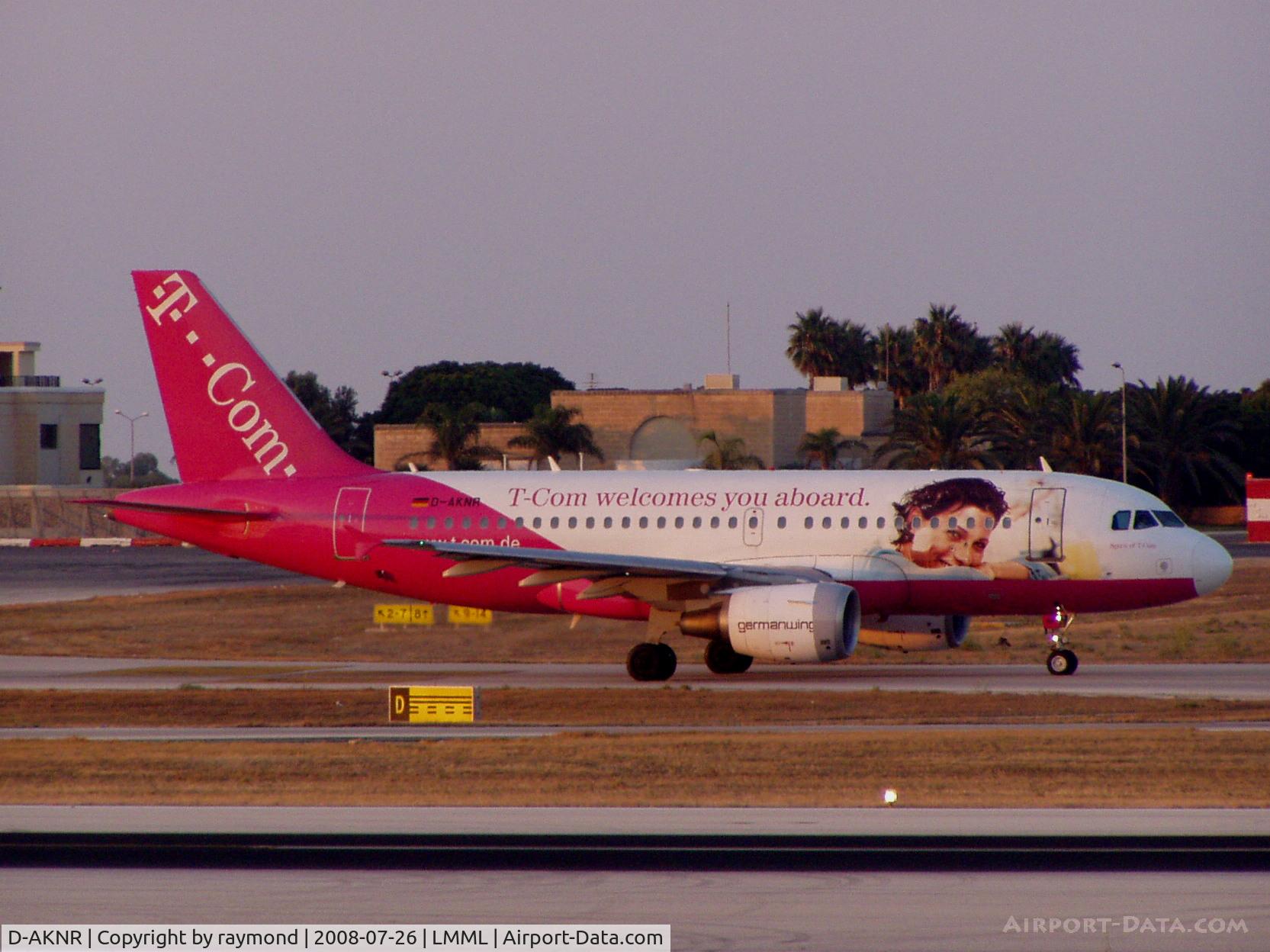 D-AKNR, 2000 Airbus A319-112 C/N 1209, A319 D-AKNR Germanwings (T.Com)