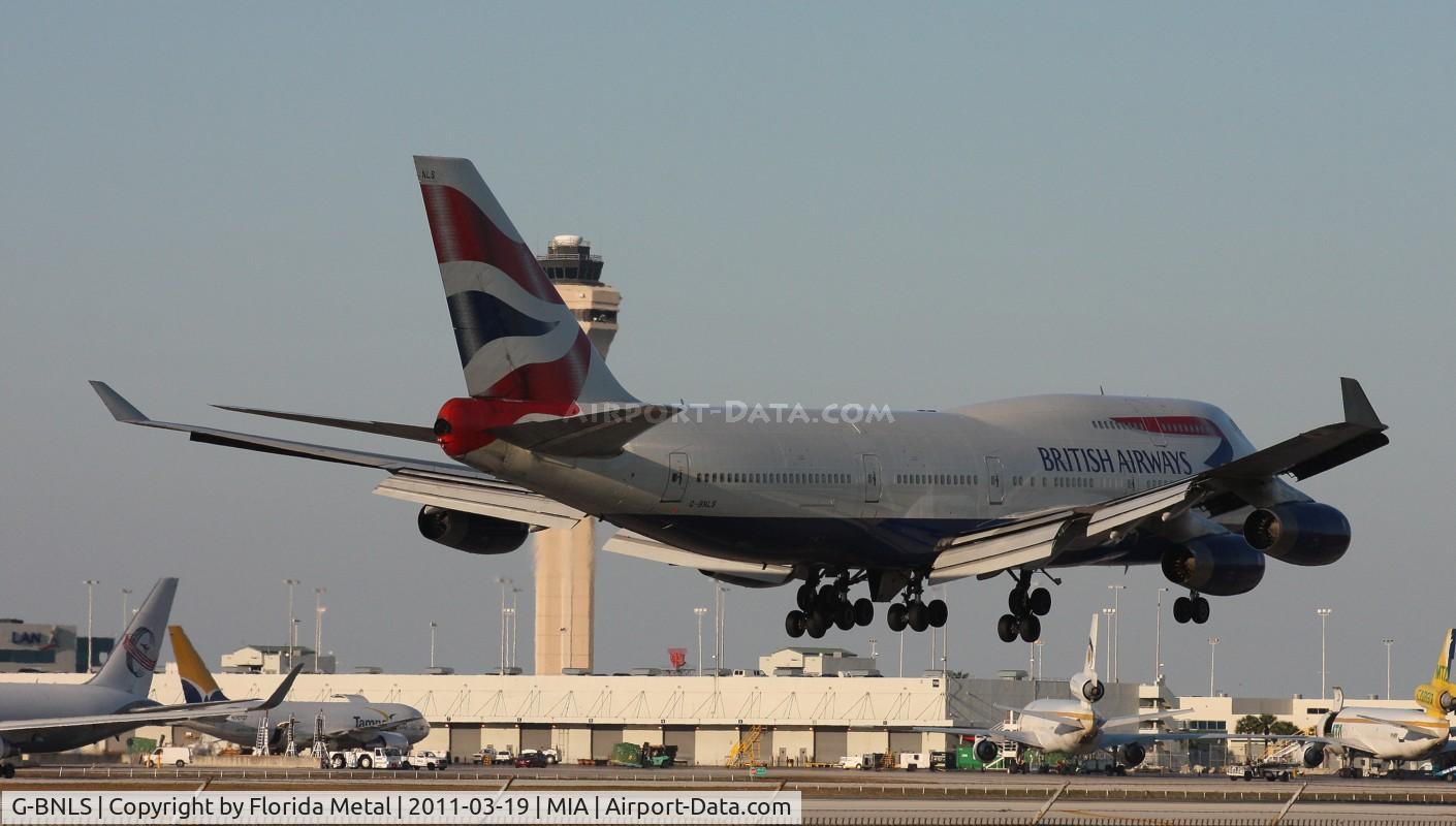 G-BNLS, 1991 Boeing 747-436 C/N 24629, British 747-400