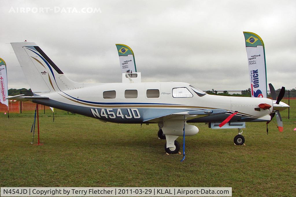 N454JD, Piper PA-46-350P Malibu Mirage C/N 4636454, 2011 Sun n Fun Static Display