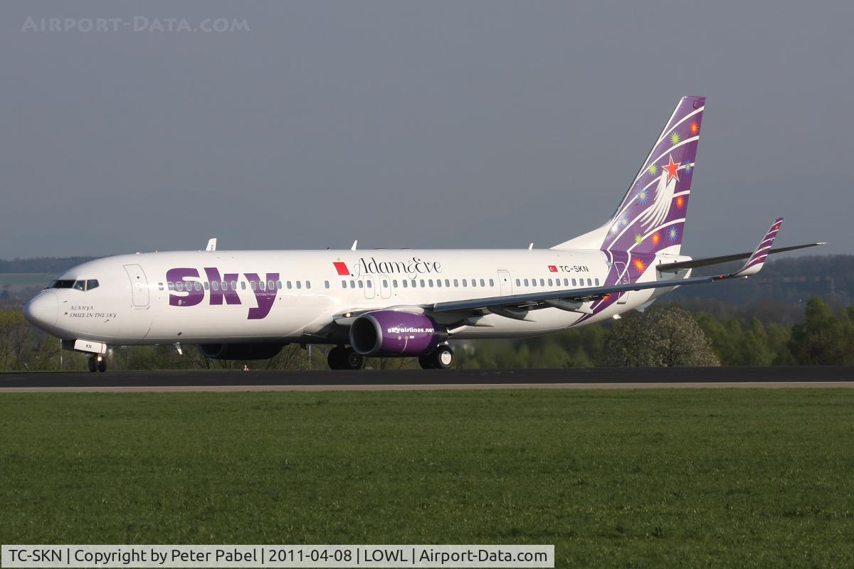 TC-SKN, 2009 Boeing 737-94X/ER C/N 36086, LNZ