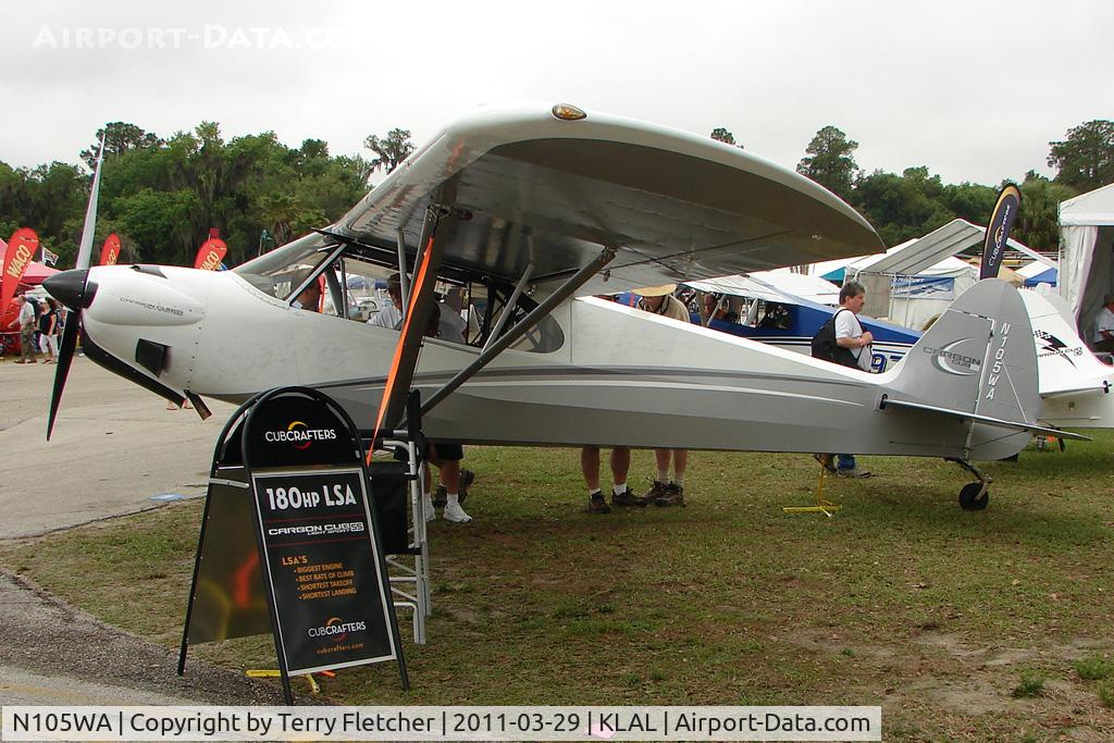 N105WA, Cub Crafters CC11-160 Carbon Cub SS C/N CC11-00159, 2011 Sun n Fun Static Display