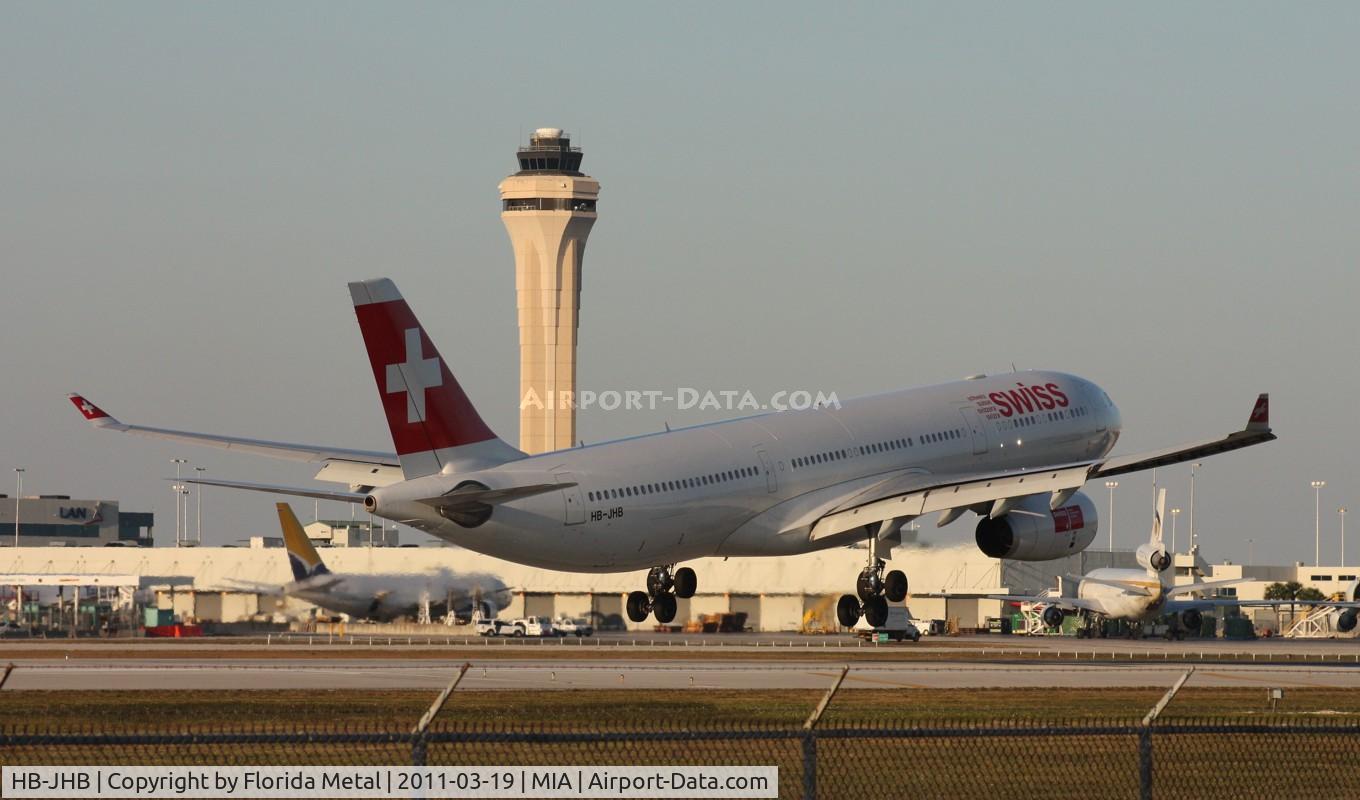 HB-JHB, 2009 Airbus A330-343X C/N 1018, Swiss A330