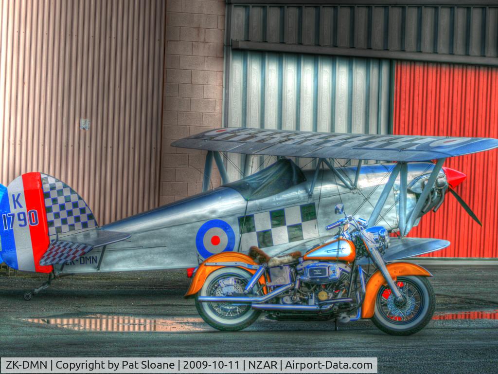 ZK-DMN, Isaacs Fury II C/N K-1790, Isaacs Fury in HDR
