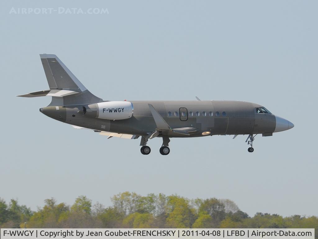 F-WWGY, 2009 Dassault Falcon 2000LX C/N 169, FALCON 2000