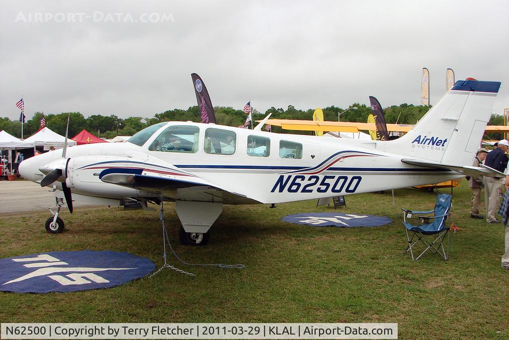 N62500, 1982 Beech 58 Baron C/N TH-1347, 2011 Sun n Fun Static Display