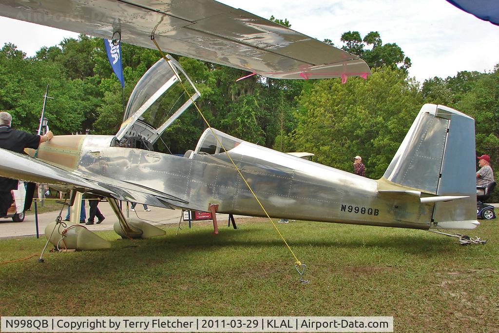 N998QB, 2011 Vans RV-7 C/N 72046, 2011 Sun n Fun Static Display
