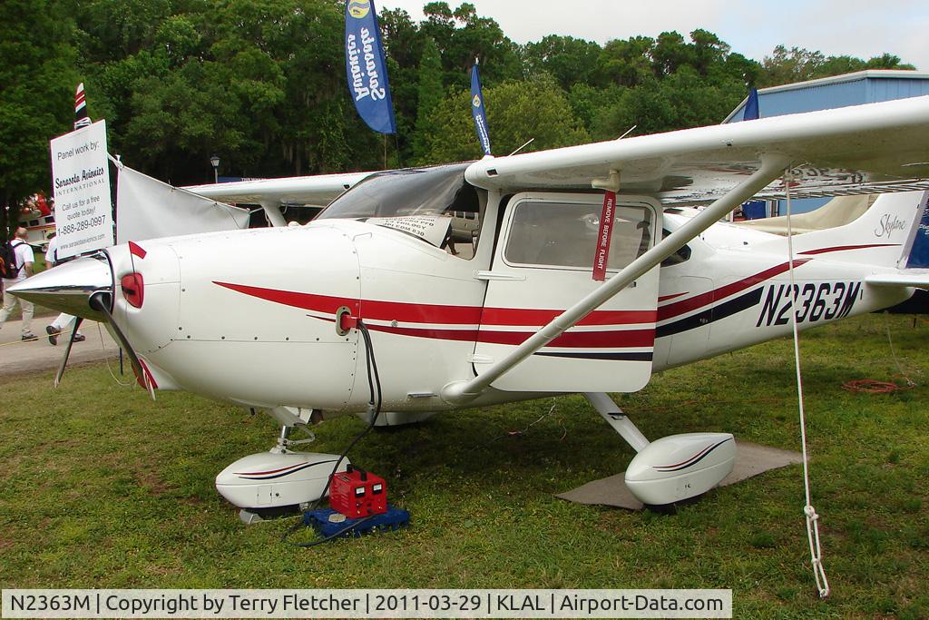 N2363M, 1999 Cessna 182S Skylane C/N 18280477, 2011 Sun n Fun Static Display