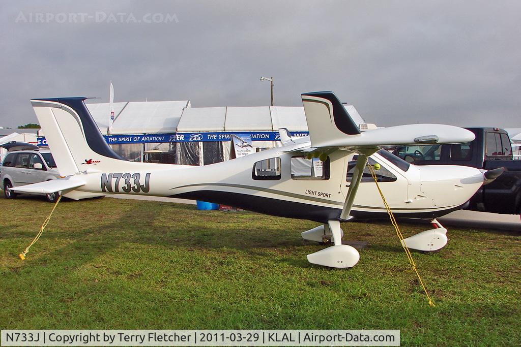 N733J, Jabiru J230-SP C/N 704, 2011 Sun n Fun Static Display