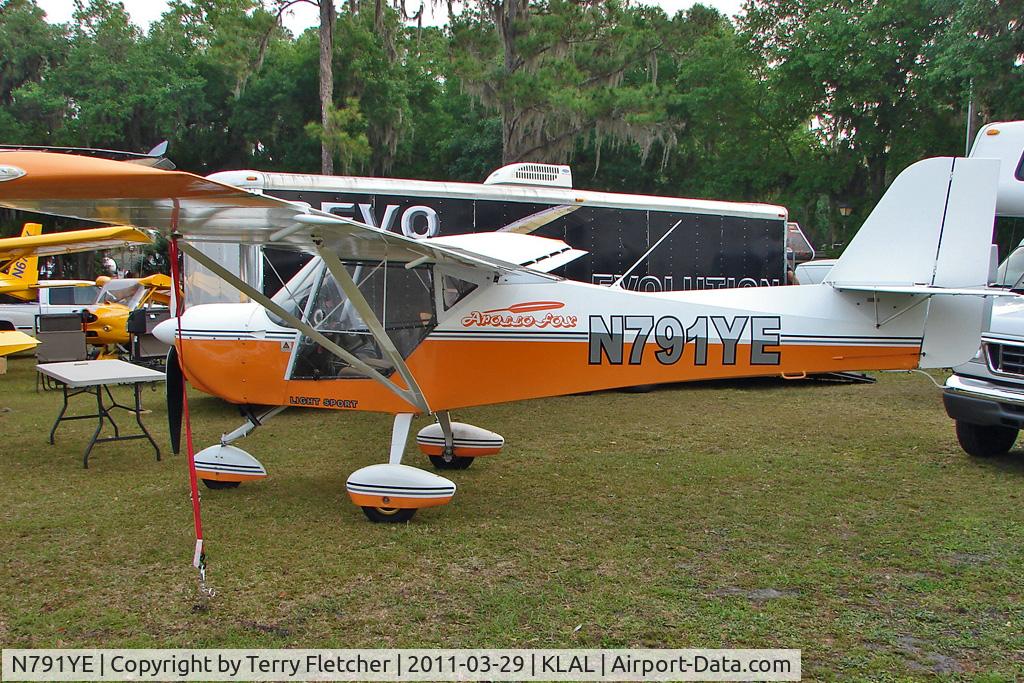 N791YE, Apollo Fox C/N 00005, 2011 Sun n Fun Static Display