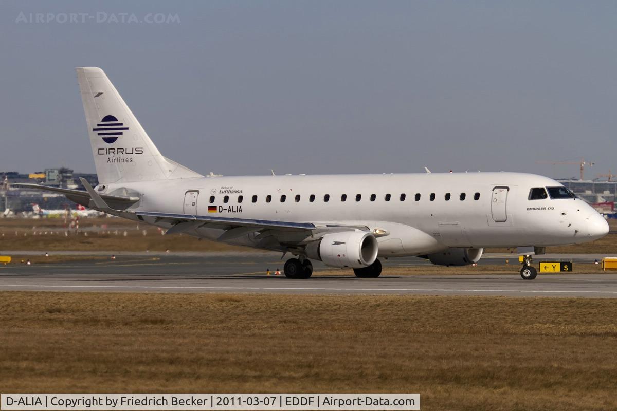 D-ALIA, 2002 Embraer 170LR (ERJ-170-100LR) C/N 17000006, departure via RW18W