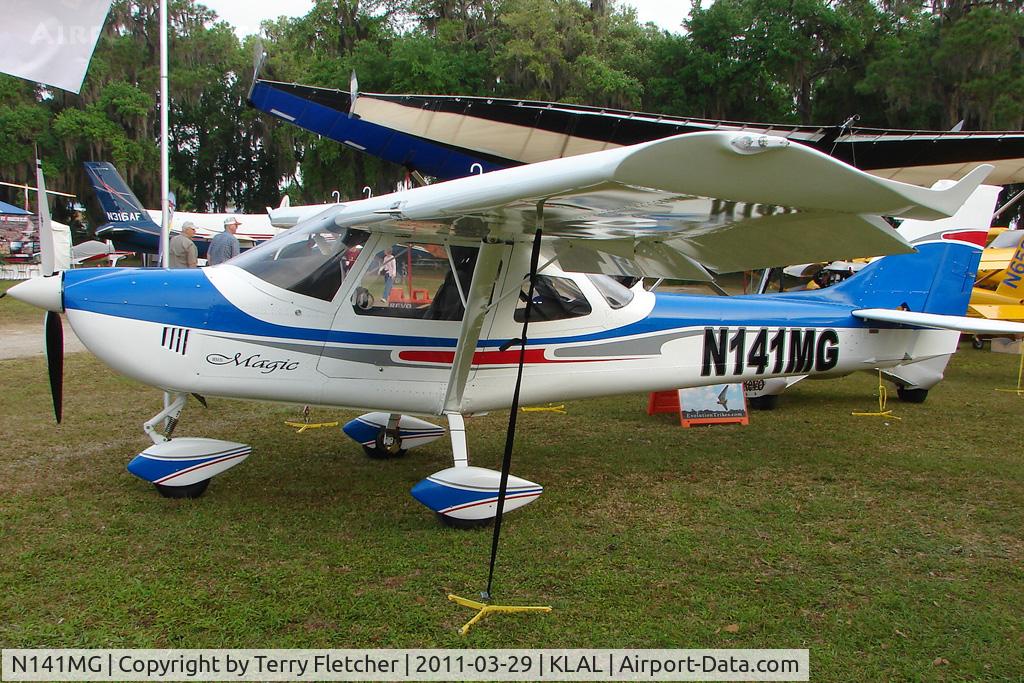 N141MG, 2010 Apollo Aircraft MAGIC GS 700 LSA C/N GS-09-10-700-103, 2011 Sun n Fun Static Display