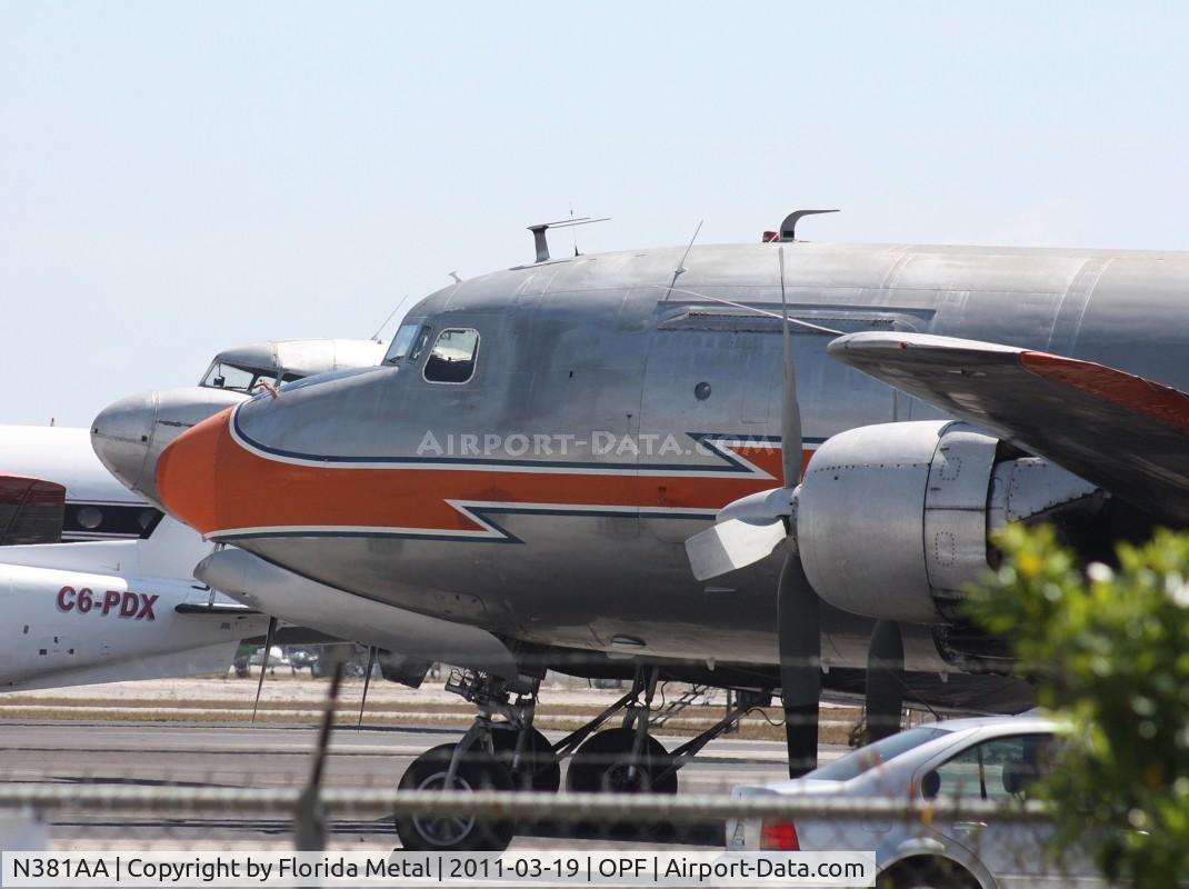 N381AA, 1956 Douglas DC-7BF C/N 44921, DC-7BF in American colors