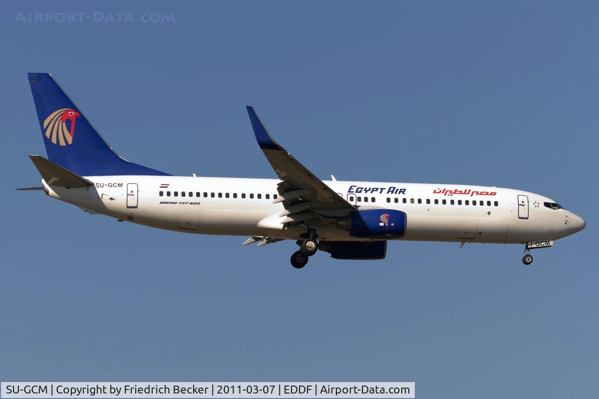 SU-GCM, 2006 Boeing 737-866 C/N 35558, on final