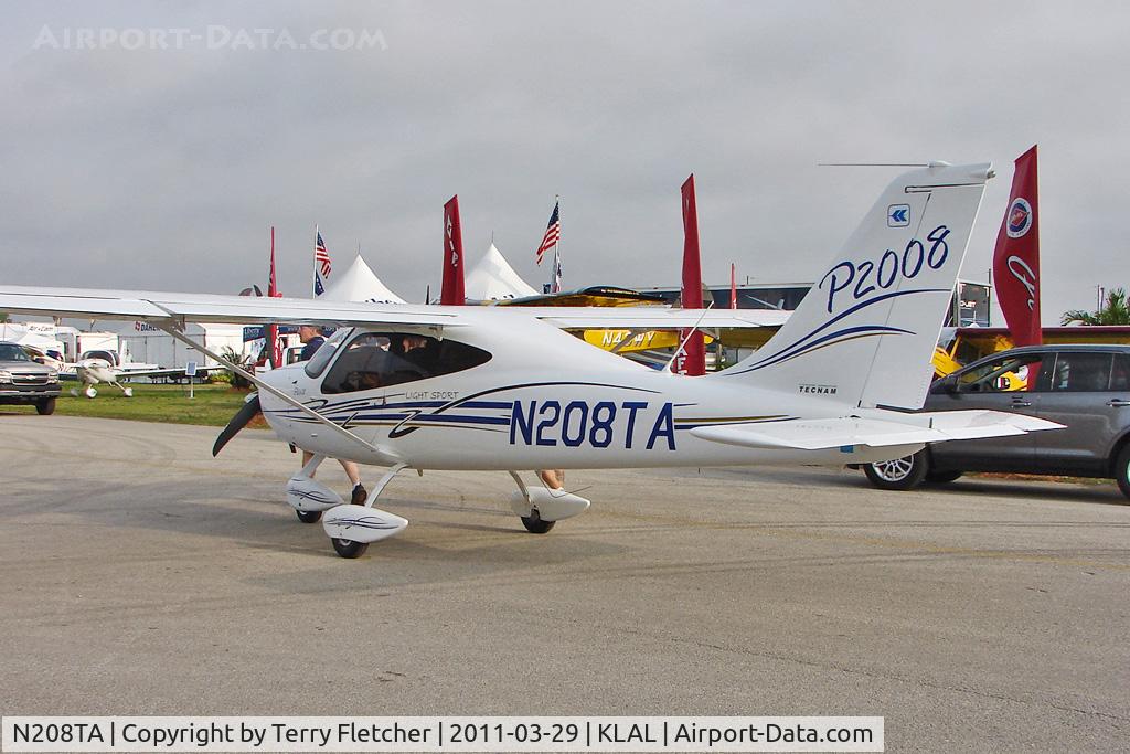 N208TA, Tecnam P-2008 C/N 002, 2011 Sun n Fun Static Display