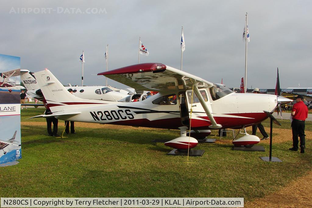 N280CS, Cessna 182T Skylane C/N 18282280, 2011 Sun n Fun Static Display