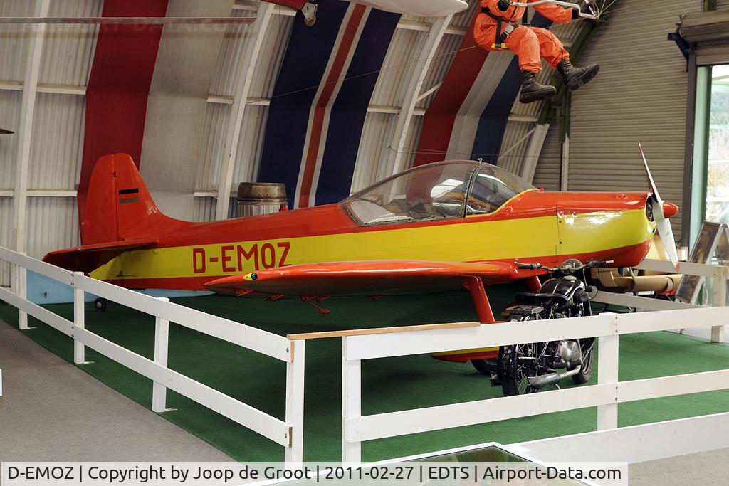 D-EMOZ, 1966 Binder CP-301S Smaragd C/N AB.022, Schwenningen museum