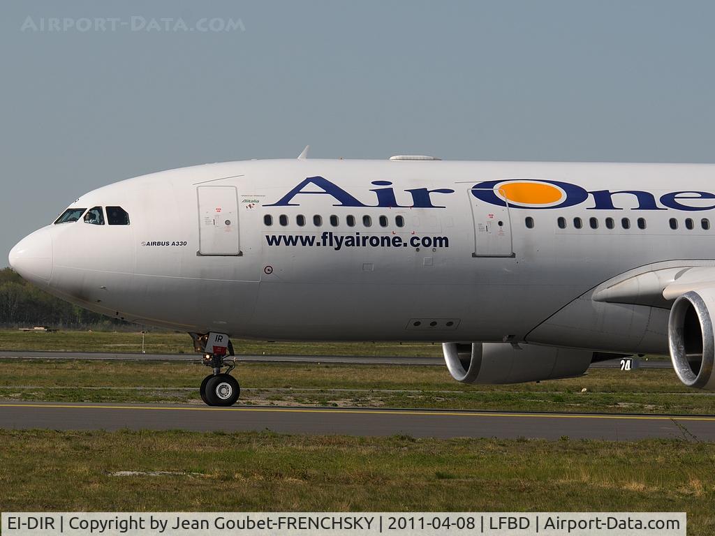 EI-DIR, 1999 Airbus A330-202 C/N 272, AZA8801 LFBD-LIRF