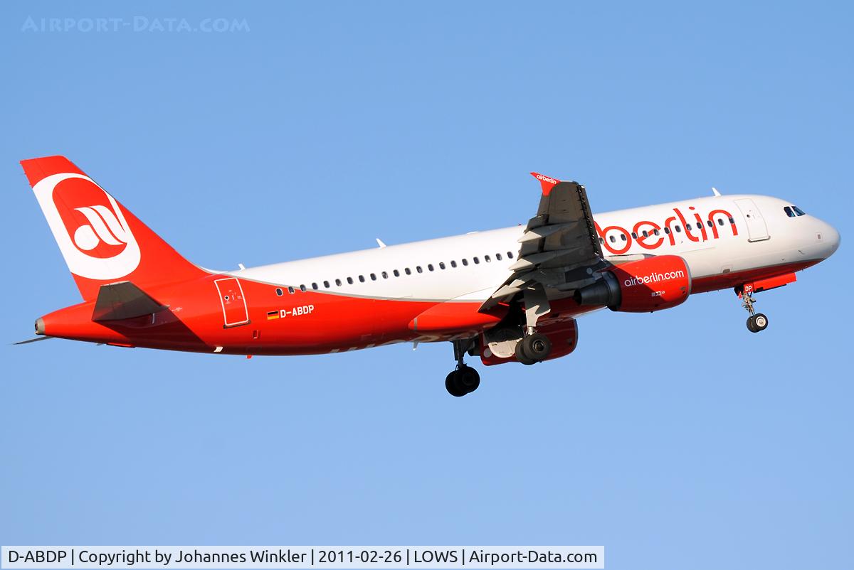 D-ABDP, 2007 Airbus A320-214 C/N 3093, Air Berlin A320