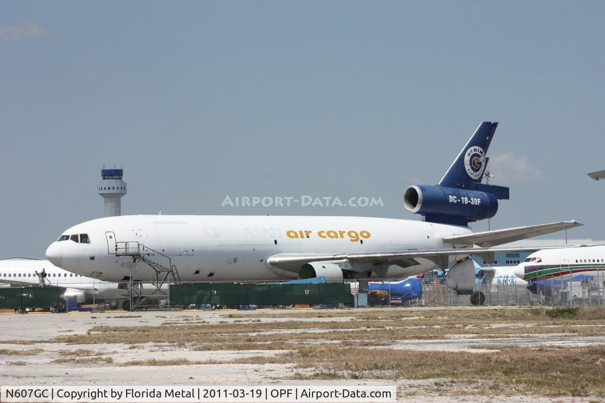N607GC, 1978 McDonnell Douglas DC-10-30 C/N 46978, Gemini Air Cargo DC-10-30