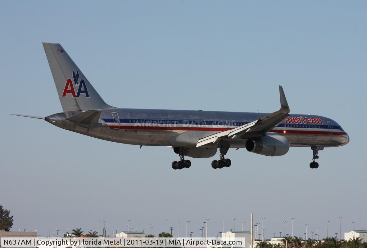 N637AM, 1991 Boeing 757-223 C/N 24595, American 757-200