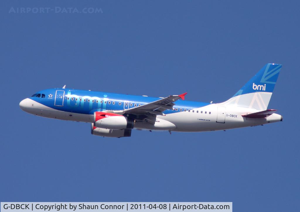 G-DBCK, 2007 Airbus A319-131 C/N 3049, BMI