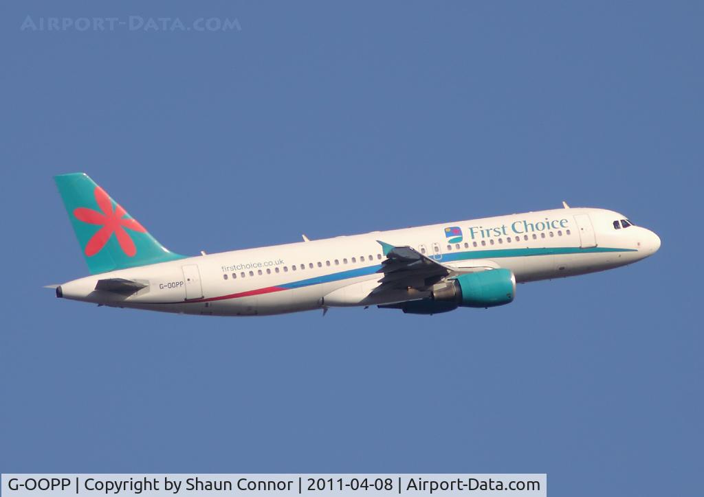 G-OOPP, 2001 Airbus A320-214 C/N 1571, Thomson Airways (First Choice scheme)