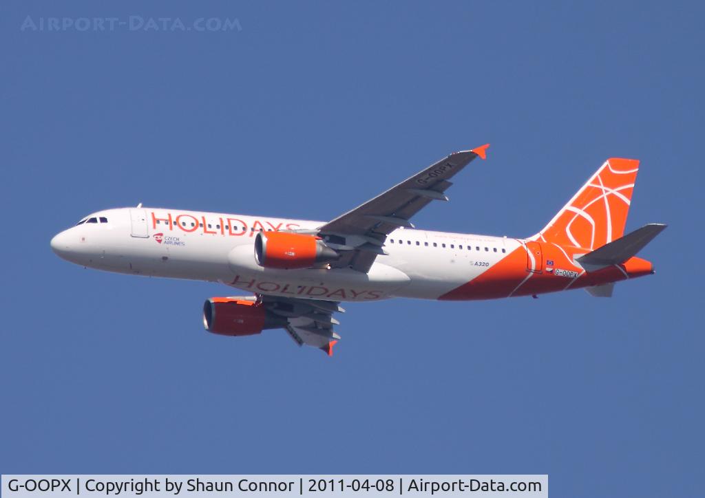 G-OOPX, 2004 Airbus A320-214 C/N 2180, Thomson Airways (Czech Airlines Holidays scheme)