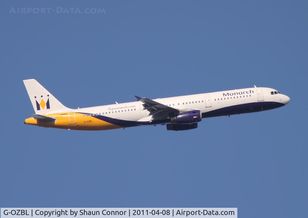 G-OZBL, 1998 Airbus A321-231 C/N 864, Monarch