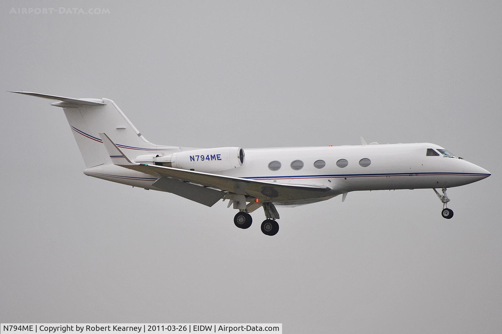 N794ME, 1986 Gulfstream Aerospace G-1159A Gulfstream III C/N 483, On finals for r/w 10